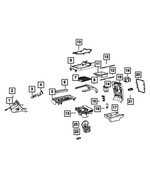 6FM861KXAD - Interior Trim: Storage Bin for Chrysler: 300 Image