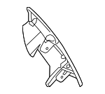 9E5Z3D758AA - Steering: Side Cover for Mercury: Milan Image