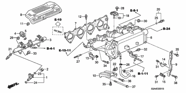 Intake Manifold ('06-) for 2006 Honda S2000 #0