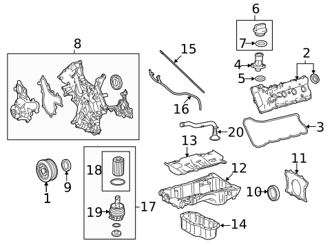 Engine Parts for 2007 Toyota Tundra #0