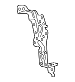 8621106090 - Body: Receiver Bracket for Toyota Image image