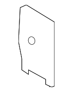 3C8837005A - Body: Spacer for Volkswagen: CC Image
