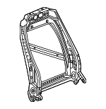 13562378 - Body: Seat Back Frame for GM Image