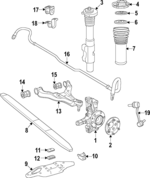 906323256564 - Suspension: Stabilizer Bar for MB Vans Image