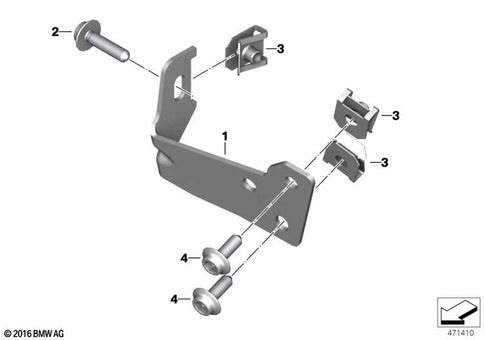 Motorcycle Trim Section, Windshield for 2018 BMW-Motorrad G 310 GS #8