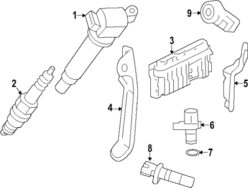 Ignition System for 2025 Toyota Crown #0