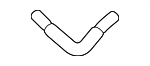 3294237010 - : 2005-2011 Toyota Tacoma - Lower Hose for Toyota: Tacoma Image