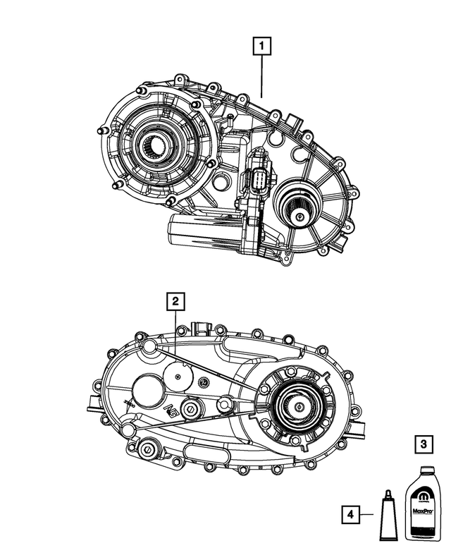 68068483AE - BW 44-45; Transfer Case: Bw 44-45 Transfer Case for Mopar Image image
