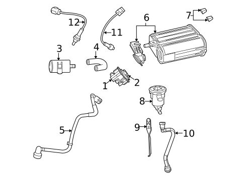 Emission Components for 2009 Dodge Challenger #0
