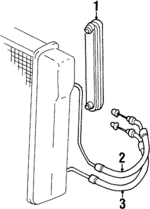 22645906 - Cooling System: Cooler Line for Buick: Skylark | Chevrolet: Beretta, Corsica | Oldsmobile: Achieva | Pontiac: Grand Am Image