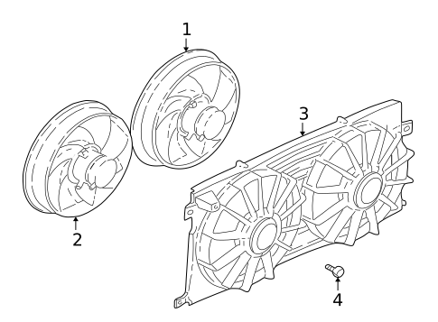 Cooling Fan for 1998 Cadillac Seville #0