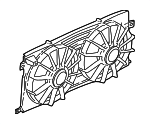 12365378 - Cooling System: Fan Shroud for Cadillac: Seville Image