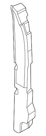 84126AR000 - Body: Rear Insulator for Genesis: Electrified GV70, GV70 Image