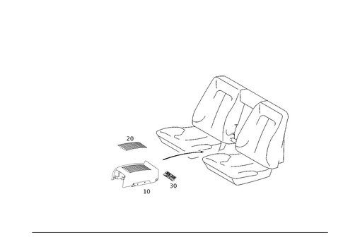 Storage Box for 2006 Mercedes-Benz CL65 AMG #0