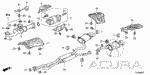 18176PT0003 - Electrical/Exhaust/Heater/Fuel: BOLT, CONVERTER (YUTAKA) for Acura Image