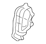 72126FE010 - HVAC: Side Cover for Subaru: Impreza Image