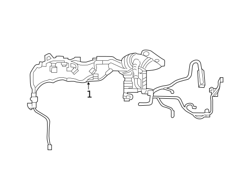 Wiring Harness for 2016 Lexus ES350 #0