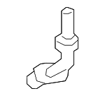 6M133382A - Engine: Elbow for Audi: RS5, RS5 Sportback, S6, S7 Sportback Image