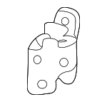 ALR7865 - Body: Lower Hinge for Land Rover: Freelander Image