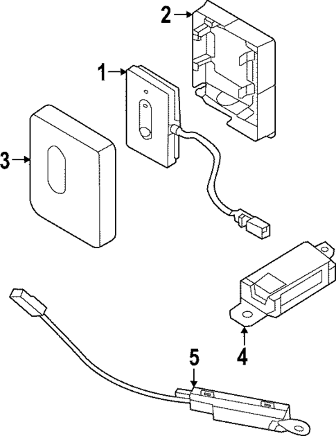 Antenna & Radio for 2025 Volvo EC40 #0