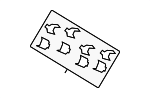 68578000AA - Brakes: Caliper Retainer Spring for Mopar Image