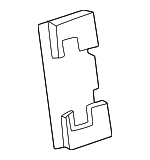 31389907 - Body: Upper Center Pillar Trim Clip for Volvo Image