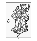 213502M820 - Engine: Engine Timing Cover for Kia Image