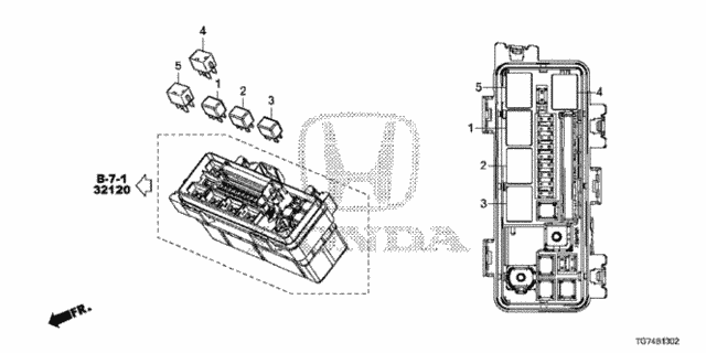 Control Unit (Engine Room) (3) for 2019 Honda Pilot #0
