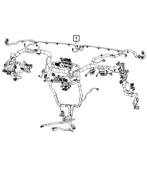 Wiring, Instrument Panel for 2023 Chrysler Pacifica #0