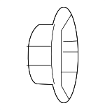 5345452010 - Body: Support Rod Grommet for Toyota: Grand Highlander, Prius, Prius Prime, Sienna, Venza Image