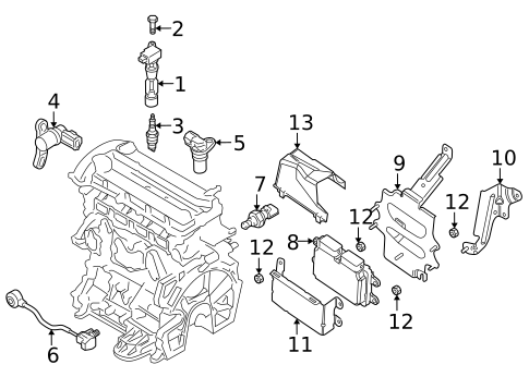 Sensors for 2011 Mazda 6 #0