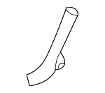 73444FL00A - HVAC: Hose for Subaru: Ascent, Crosstrek, Impreza Image