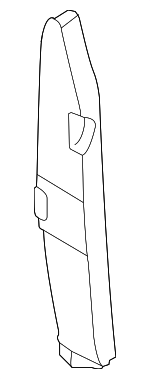 84141G2000 - Body: Rear Insulator for Hyundai: Ioniq Image