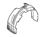 86812G2000 - Body: Fender Liner for Hyundai: Ioniq Image