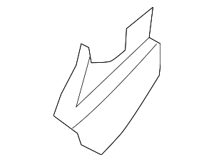7T4Z7861348BC - Body: Seat Back Recliner Adjustment Mechanism Cover for Ford Image
