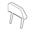 7T4Z78611A08AD - Body: Headrest for Ford: Edge Image