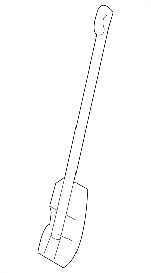 7T4Z78613D10AB - Body: Seat Belt Guide for Ford Image