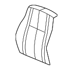 1UV89DK2AB - Body: Seat Back Cover for Jeep: Compass, Patriot Image