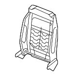 4610149AA - Body: Seat Back Frame for Chrysler: Sebring | Dodge: Avenger, Caliber, Journey | Jeep: Compass, Patriot Image
