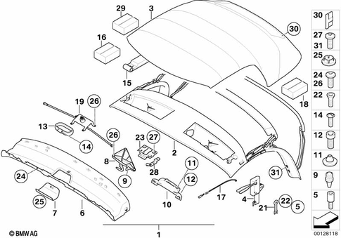Folding Top for 2005 BMW Z4 M3.2 #2