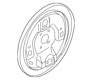 440300B001 - : Backing Plate for Nissan: Quest Image