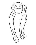 5468238000 - Suspension: Fork for Kia: Amanti, Optima Image