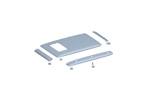 4656500000 - Roof: Paneling, Roof for Mercedes-Benz: G580 Image image