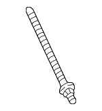 AJ86503 - Engine: Oil Filter Housing Stud for Jaguar Image