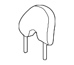 82140SLNA01ZC - Body: Headrest, Outer for Honda: Fit Image