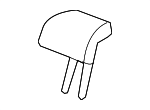 82160SLNA01ZA - Body: Headrest, Center for Honda: Fit Image
