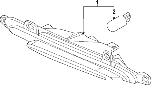 Backup Lamps for 2025 Kia Sorento #1