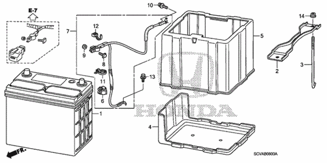 Battery for 2010 Honda Element #0