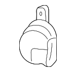 9169550 - Electrical: High Note Horn for Volvo: 850, C70, S70, V70 Image