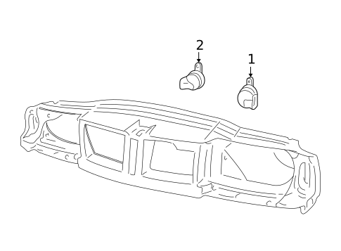 Horn for 1998 Volvo V70 #0